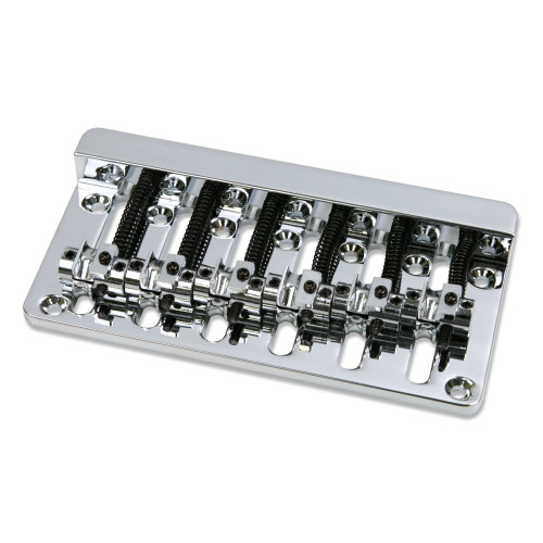 Piezo Saddle Bass Bridge with Open Rail Plate / 6-string