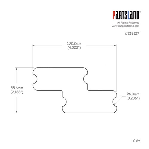 Precision Bass Pickup Shield Plate