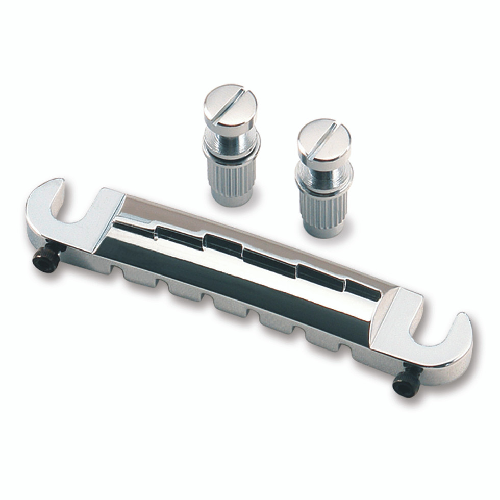 Compensated Classic Stop Bar Guitar Bridge