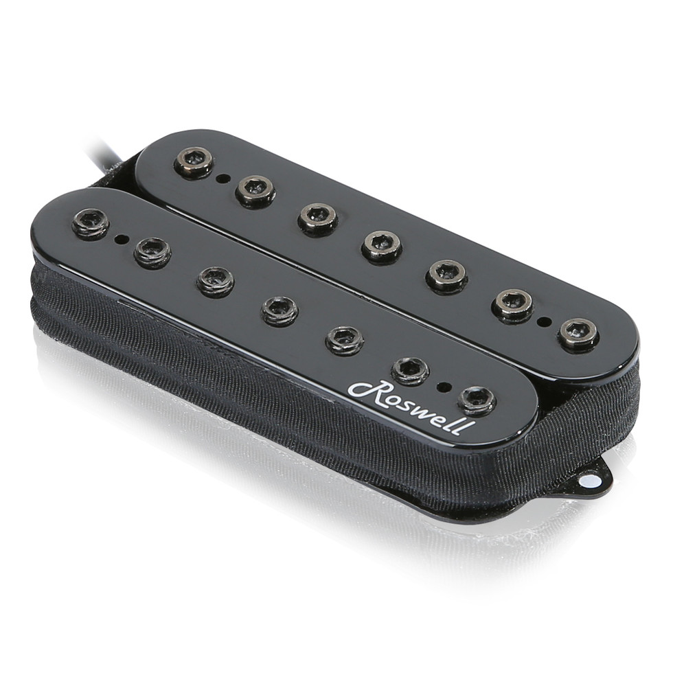 fanned fret pickups