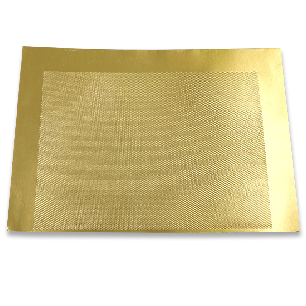 Embossed paper for Gold foil pickups