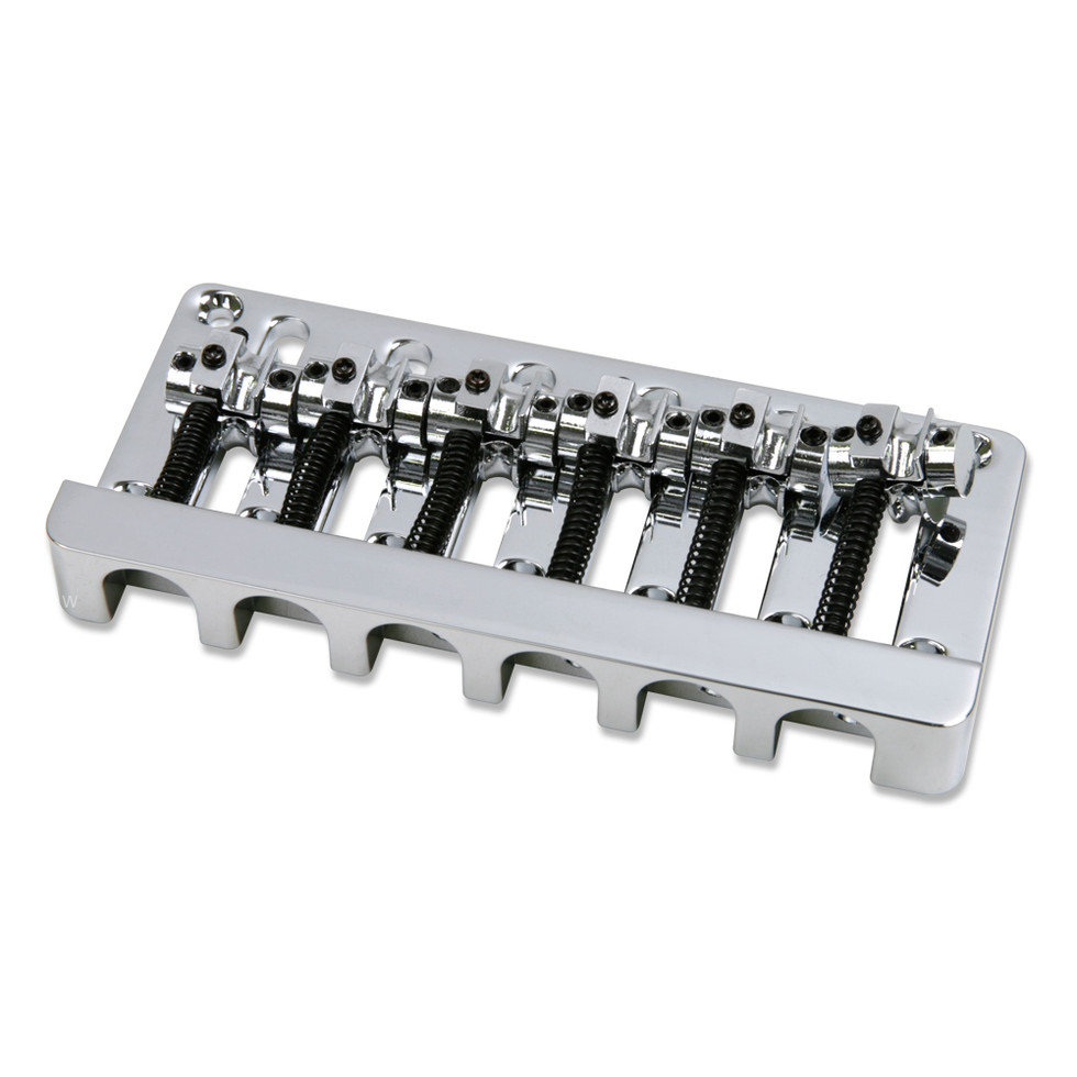 Piezo Saddle Bass Bridge with Open Rail Plate / 6-string