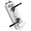Tripp Lite Power Strip 120V AC - NEMA 5-15P - 4 NEMA 5-15R Hospital Grade - 457m PS-415-HG