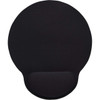 Manhattan Wrist-Rest Mouse Pad - 015 381 mm x 8 20320 mm x 950 24130 mm Dimension - Black - Foam Gel 434362