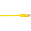 Black Box CAT5e Value Line Patch Cable Stranded Yellow 5-ft 15-m - 5 ft Category 5e Network Cable for Network Device - First 1 CAT5EPC-005-YL