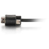 C2G 10ft CMG-Rated DB9 Low Profile Cable M-F - Serial - 10 ft - 1 x DB-9 Male Serial - 1 x DB-9 Female Serial - Shielding - Black 52158