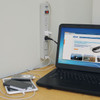 Tripp Lite 6-outlet 2100J Surge Protector - 6 x NEMA 5-15R 2 x USB - 188 kVA - 990 J - 125 V AC Input - 5 V DC Output TLP606USB