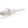 C2G 7ft Cat6 Snagless Shielded STP Network Patch Cable - White - Category 6 for Network Device - Patch Cable - 7 ft - 1 x RJ-45 Male 00920