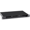 Black Box Rackmount Fiber Shelf 1U 3-Adapter Panel - For Patch Panel - 1U Rack Height x 23 58420 mm Rack Width - Rack-mountable JPM407A-R5