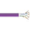 Black Box GigaTrue 550 CAT6 550-MHz Solid Bulk Cable PVC Violet 1000-ft 3048-m - 1000 ft Category 6 Network Cable for Network EYN864A-PB-1000