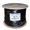 1000ft 4 Pair Cat5e 350MHz UTP Solid UV  Direct Burial Bulk Cable - Black FN-BK-C5ESL-4DB