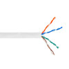 1000ft 4 Pair Cat5e 350MHz Stranded UTP FT4CMR Bulk Cable - White FN-BK-C5EST-4WH