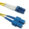 3ft 1m singlemode duplex LCSC 9 micron Fiber Cable - 2mm jacket OFNR FN-FO-209B-03R