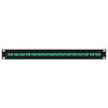 16-port LCLC Multimode 50u OM34 Duplex Patch Panel 19 Rackmount 1U FN-PP-FO408-16
