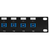 16-port SCSC Singlemode 9u Simplex Patch Panel 19 Rackmount 1U FN-PP-FO604-16