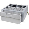 Ergotron SV Supplemental Storage Drawer Single Tall - 1 kg Weight Capacity - 18 Length x 17 Width x 95 Height - Gray White 97-992