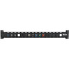Tripp Lite N062-016-KJ 16-Port 1U RackMount Unshielded Blank KeystoneMultimedia PatchPanel - 16 Ports - 1U High - Black - 19 Wide N062-016-KJ