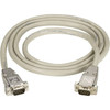 Black Box RS-232 Shielded Cable W Metal Hoods DB9MM 25Ft - 25 ft Serial Data Transfer Cable for Printer - First End 1 x DB-9 Male EDN12H-0025-MM