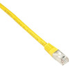 Black Box Cat6 250-MHz Shielded Stranded Cable SSTP PIMF PVC Yellow 20-ft 60-m - 197 ft Category 6 Network Cable for Device EVNSL0272YL-0020
