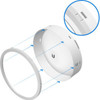Ubiquiti IsoBeam Isolator Shield for NanoBeam - 1 ISO-BEAM-16 Ubiquiti IsoBeam Isolator Shield for NanoBeam - 1 ISO-BEAM-16