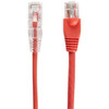 Black Box Slim-Net Cat6a UTP Patch Network Cable - 3 ft Network Cable for Network Device - First End 1 x RJ-45 Male Network - Second C6APC28-RD-03