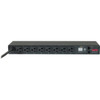 Schneider Electric Rack PDU Metered 1U 20A 120V 8 5-20 - Metered - NEMA L5-20P - 8 x NEMA 5-20R - 120 V AC - 192 kW - 1U - AP7801B