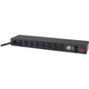 Schneider Electric Rack PDU Metered 1U 20A 120V 8 5-20 - Metered - NEMA L5-20P - 8 x NEMA 5-20R - 120 V AC - 192 kW - 1U - AP7801B