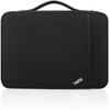 Lenovo Carrying Case Sleeve for 12 Notebook - Black - Dust Resistant Interior Scratch Resistant Interior Shock Resistant Scrape - 4X40N18007
