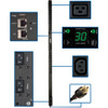 Tripp Lite PDUMV30HVNETLX 24-Outlet PDU - Switched - NEMA L6-30P - 4 x IEC 60320 C19 20 x IEC 60320 C13 - 230 V AC - 580 kW - 0U - - PDUMV30HVNETLX