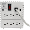 Tripp Lite 600W Mini Tower Line Conditioner - Surge EMI  RFI Over Voltage Brownout protection - NEMA 5-15R - 110 V AC Input - 600 LS606M