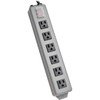 Tripp Lite 6SP 6-Outlets Power Strip - NEMA 5-15P - 6 NEMA 5-15R - 183m 6SP