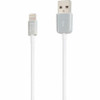 iStore Lightning Charge 1.8ft (0.5m) Cable (White) - 1.6 ft (0.50 m) Lightning/USB Data Transfer Cable for Computer, Power Adapter, - (ACC99805CAI)