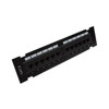 12-Port CAT6 Patch Panel Self Mount Patch Panel - 110 Punch-Down FN-PP-12C6-SM