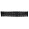 48-Port CAT6A Patch Panel 19 Rackmount 2U - 110 Punch-Down FN-PP-48C6A-JK