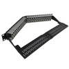 48-Port Angled CAT6 Shielded Patch Panel 19 Rackmount 1U - Pass-Through FN-PP-48C6S-APT