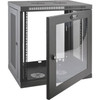 Tripp Lite SRW12UG SmartRack 12U Low-Profile Switch-Depth Wall-Mount Rack Enclosure Cabinet - For Server - 12U Rack Height x 19 mm x SRW12UG