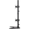 Tripp Lite DDR1527SDC Display Stand - Up to 27 Screen Support - 907 kg Load Capacity - 2360 59944 mm Height x 1770 44958 x DDR1527SDC