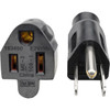 Tripp Lite Standard Power Extension Cord 13A 16 AWG NEMA 5-15P to NEMA 5-15R 15 ft - 120 V AC  13 A - Black P024-015-13A