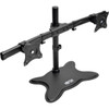 Tripp Lite Dual-Monitor Desktop Mount Stand for 13 to 27 Flat-Screen Displays - Up to 27 Screen Support - 2359 kg Load Capacity - DDR1327SDD