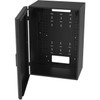 C2G 4RU Vertical Wall-Mount Cabinet with Full Door - 36in Height TAA - 4U Wide x 31 78740 mm Deep Wall Mountable for LAN Switch - VWMFD-4RU-36-B