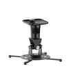 Projector WallCeiling Mount 4 Arm Tilt  Rotate Adjustable  Length 220mm Black FN-MT-803-BK