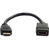 StarTechcom 6in High Speed HDMI Port Saver Cable MF - Ultra HD 4k x 2k HDMI Cable - HDMI - 6 - 1 x HDMI Female - 1 x HDMI Male - HDMIEXTAA6IN