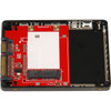 StarTechcom 25in SATA to Mini SATA SSD Adapter Enclosure - 1 x Total Bay - 1 x 25 Bay - Serial ATA SAT2MSAT25