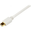 StarTechcom 6 ft Mini DisplayPort to DVI Adapter Converter Cable - Mini DP to DVI 1920x1200 - White - 6 ft DVIMini DisplayPort Video MDP2DVIMM6W