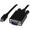 StarTechcom 15 ft DisplayPorttrade to VGA Adapter Converter Cable - DP to VGA 1920x1200 - Black - 15 ft DisplayPortVGA Video Cable DP2VGAMM15B