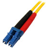 StarTechcom 7m Fiber Optic Cable - Single-Mode Duplex 9125 - LSZH - LCLC - OS1 - LC to LC Fiber Patch Cable - 23 ft Fiber Optic for SMFIBLCLC7