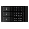 StarTechcom 3 Bay Aluminum Trayless Hot Swap Mobile Rack Backplane for 35in SAS IISATA III - 6 Gbps HDD - 3 x HDD Supported - 3 x - HSB3SATSASBA