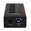 StarTechcom 4 Port USB 30 Hub plus 3 Dedicated USB Charging Ports 2 x 1A  1 x 2A - Wall Mountable Metal Enclosure - USB - - 7 USB ST4300U3C3