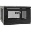 Tripp Lite SmartRack SRW6UKD Rack Cabinet - For LAN Switch Patch Panel - 6U Rack Height x 19 48260 mm Rack Width x 1650 41910 SRW6UKD