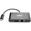 Tripp Lite U444-06N-H4GUB-C Docking Station - for NotebookTablet PCDesktop PCSmartphone - 60 W - USB Type C - 2 x USB Ports - 1 x - U444-06N-H4GUBC